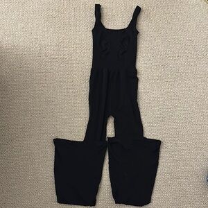 FP movement athletic jumpsuit with bootcut flair
